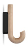 Gejst Hook Mini Hook, Oak/Black