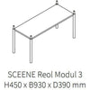 Gejst Sceene Reol Module 3, černý dub