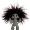 Goodlucktroll Green/ Black Hair, 9cm