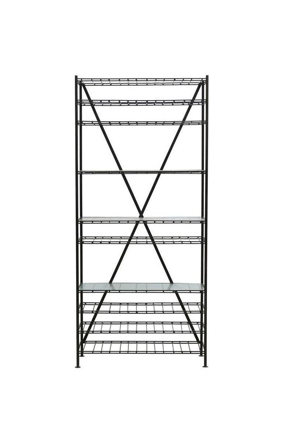 Jednotka House Doctor Shelving Unit, Hdgany, černá