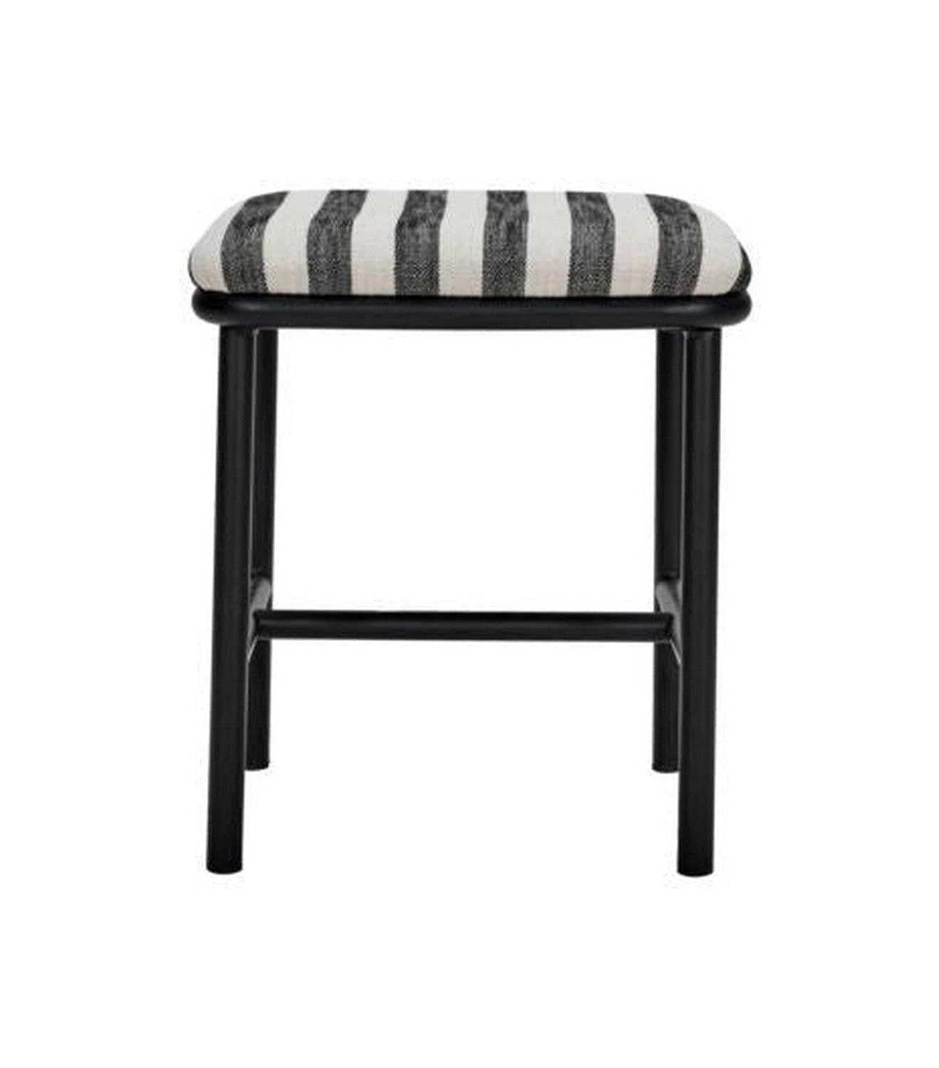 [product_category]-House Doctor Stool, HDToda, Black/Off-white-House Doctor-5707644884557-209343043-HOU-1