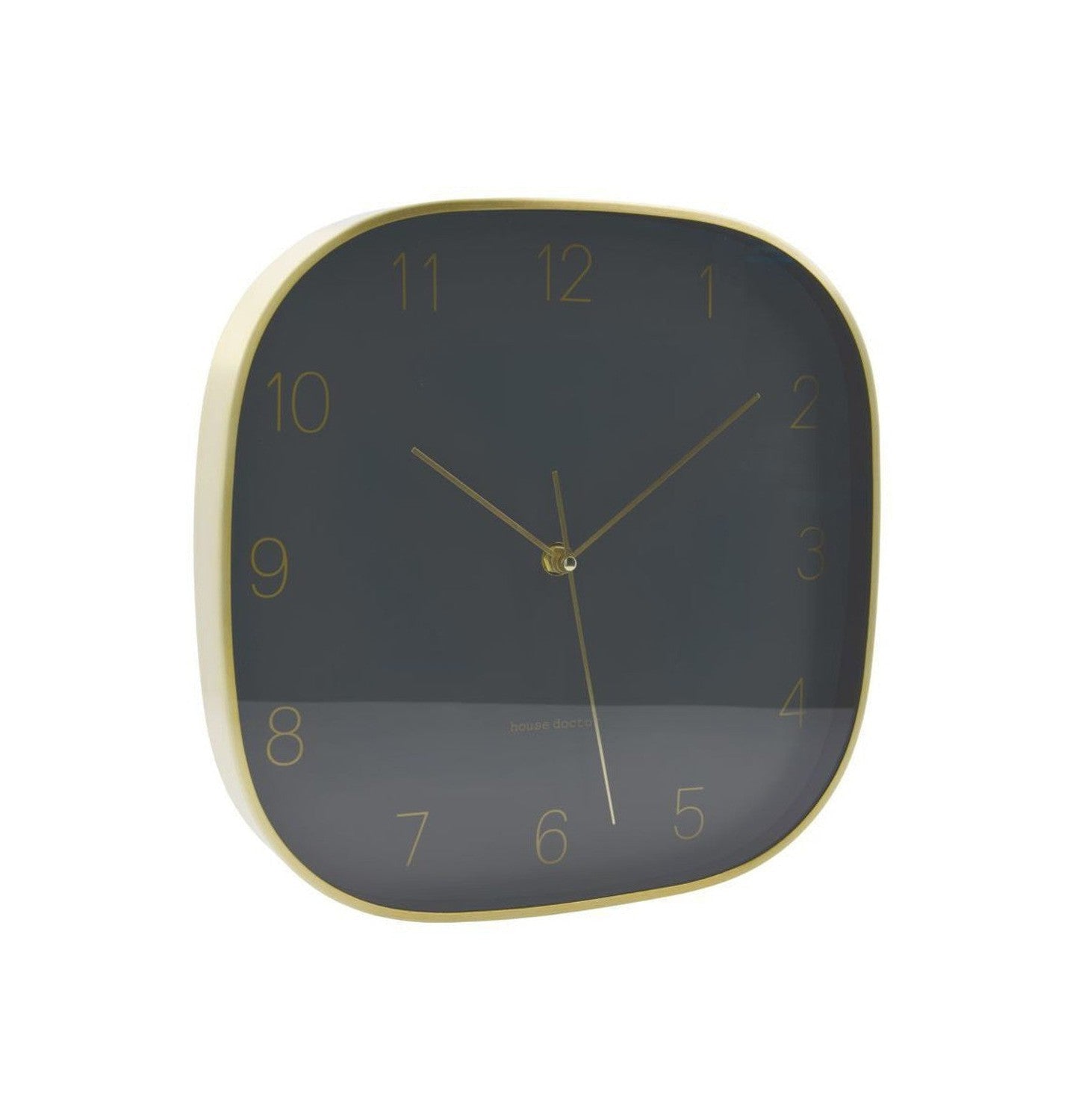 House Doctor Wall Clock, HDShape, tmavě šedá