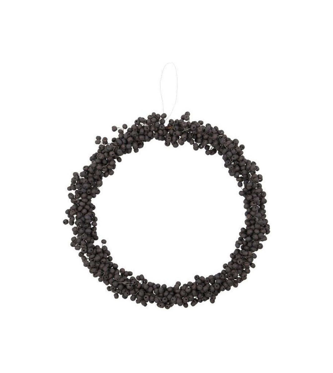 House Doctor Wreath, HDWinter, Black