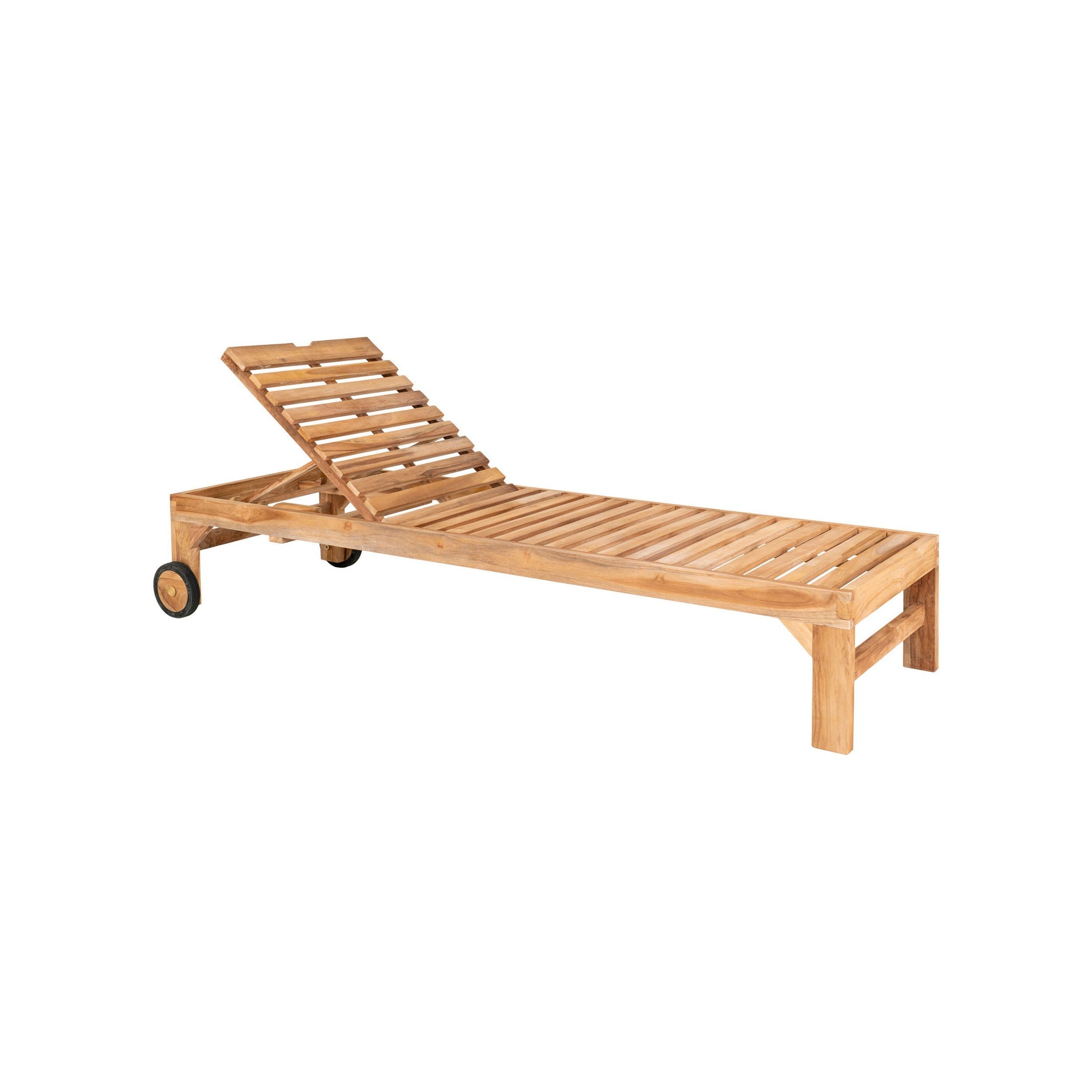 House Nordic Andorra Teak SunLounger