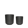 Hübsch Among Pots Set Of 2, Black