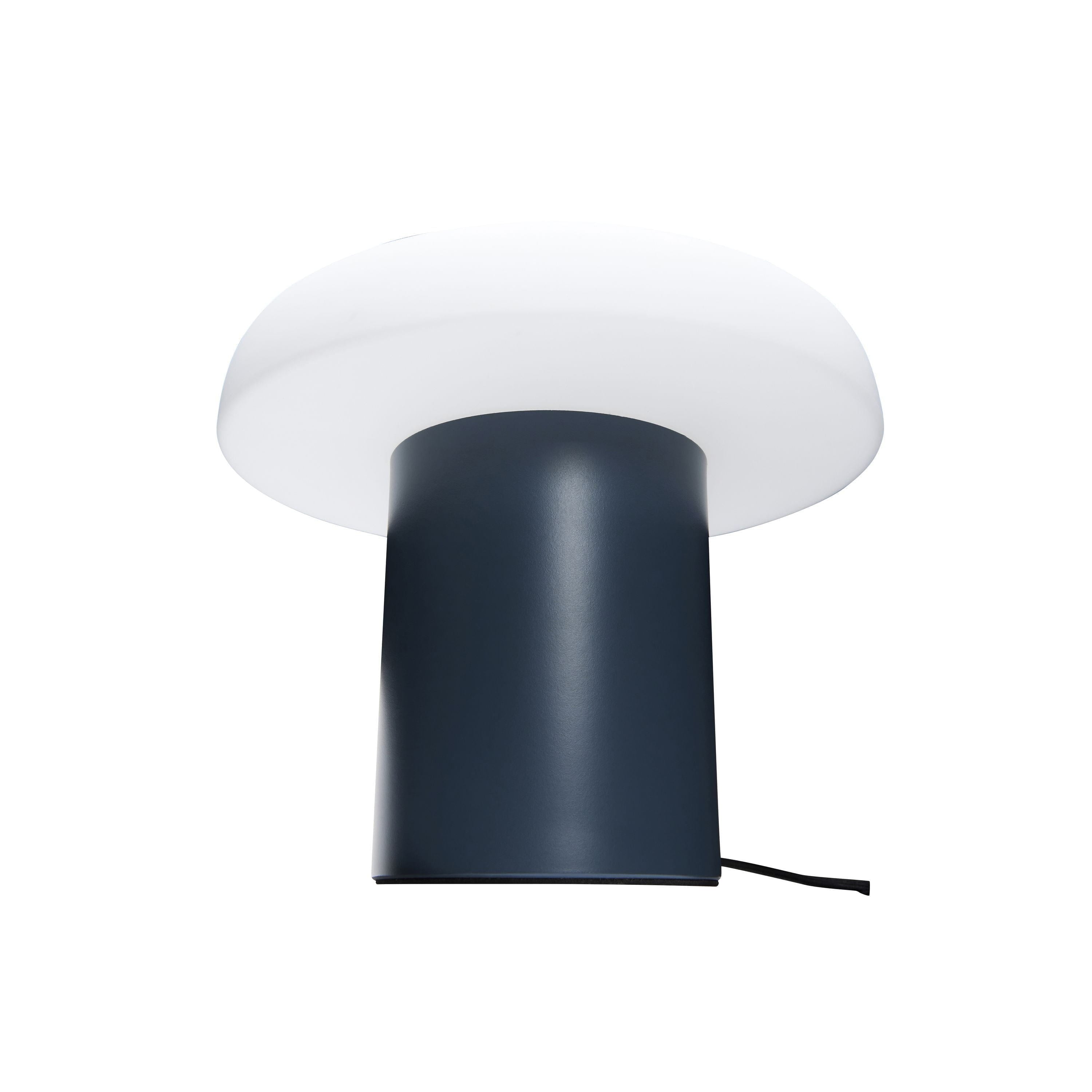 [product_category]-Hübsch Ateliers Table Lamp, Dark Blue-Hübsch-5712772129203-961701-HUB-11