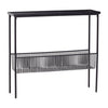 Hübsch Eyrie Console Table Metal, černá