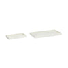 Hübsch Grand Trays (Set Of 2), White