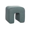 Hübsch Sculpture Pouf Polyester Green