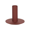 Hübsch Soft Candlestick, Burgundy