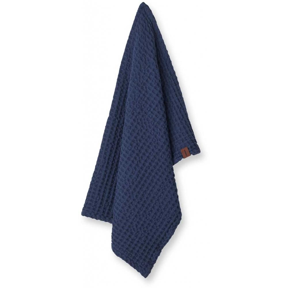 Humdakin Waffle Towel, Sea Blue