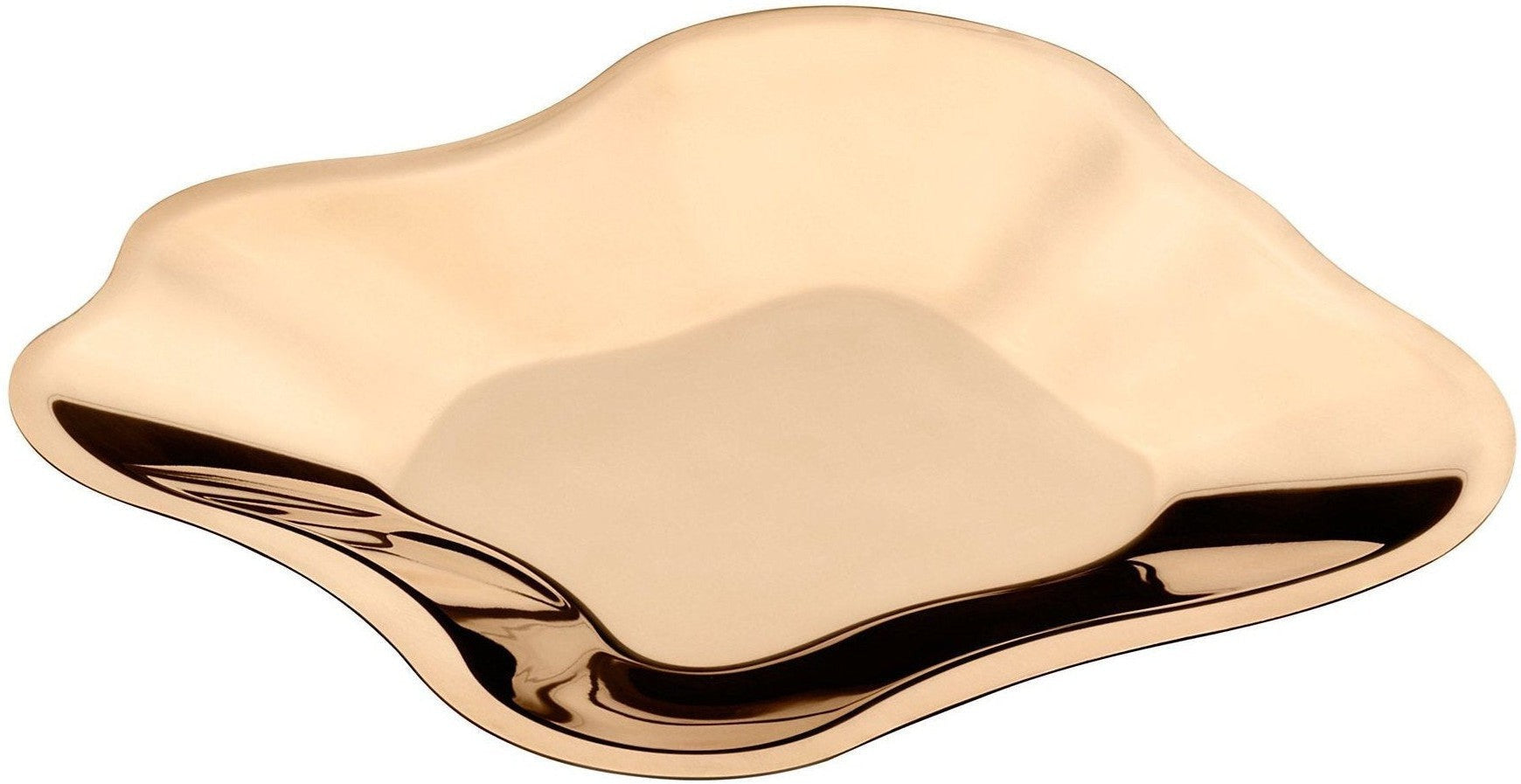 Iittala Alvar Aalto Bowl Rose Gold, 35,8cm