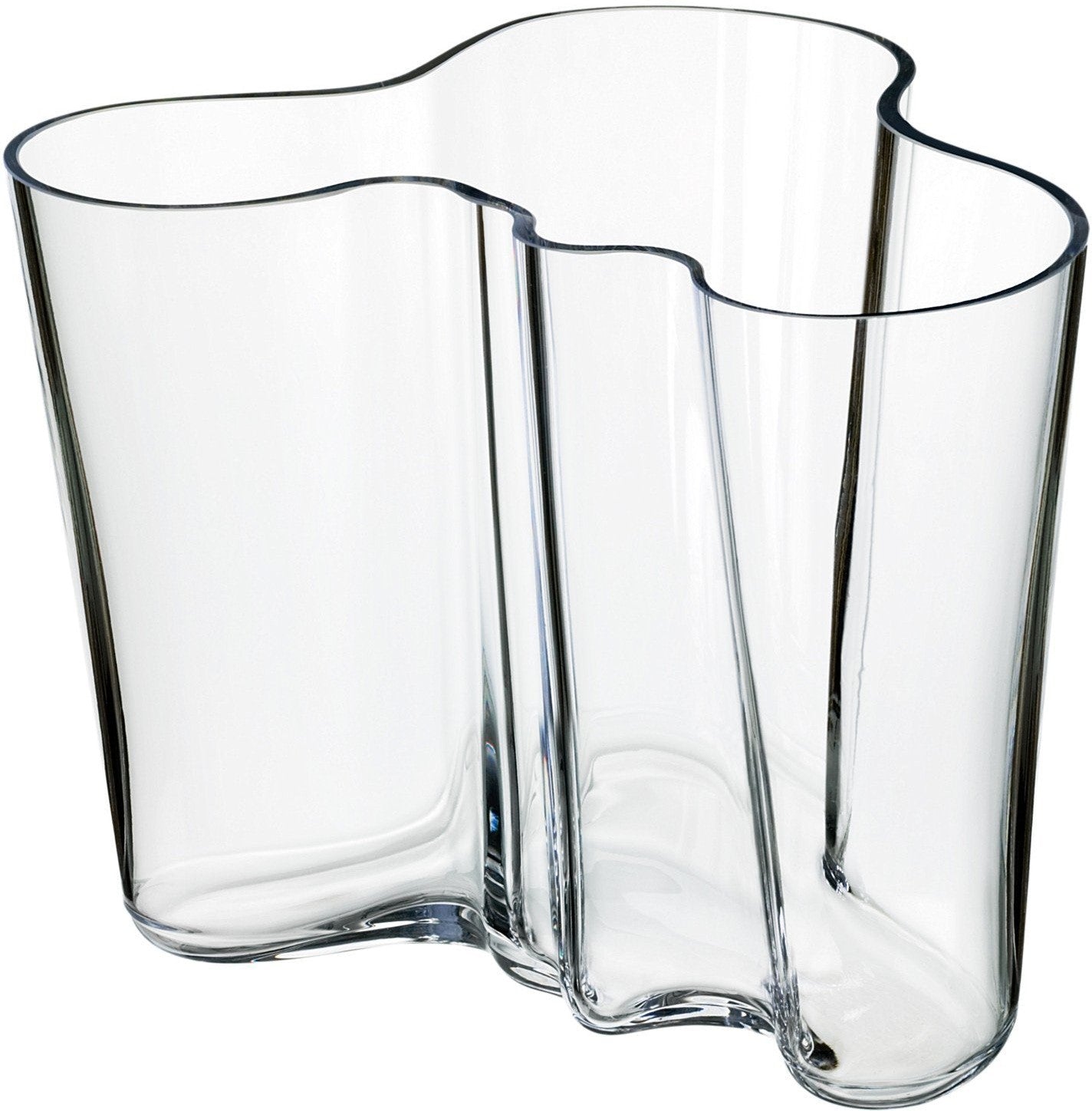 Iittala Alvar Aalto Vase Clear, 16 cm