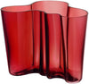 Iittala Alvar Aalto Vase Cranberry, 16cm