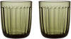 Iittala Raami Glass Moss Green 2 PCS, 26cl