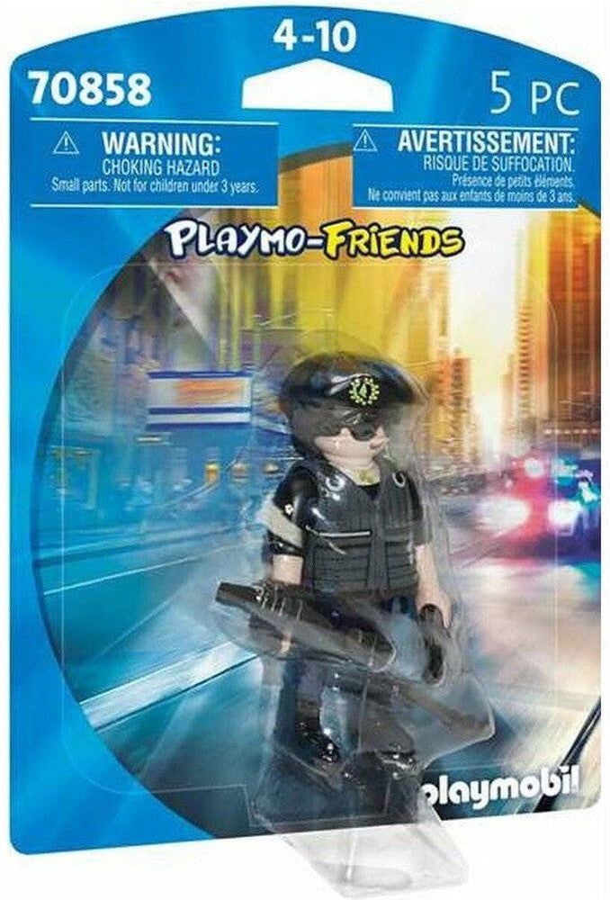 Společný postava Playmobil Playmo-Friends 70858 Policejní důstojník (5 ks)