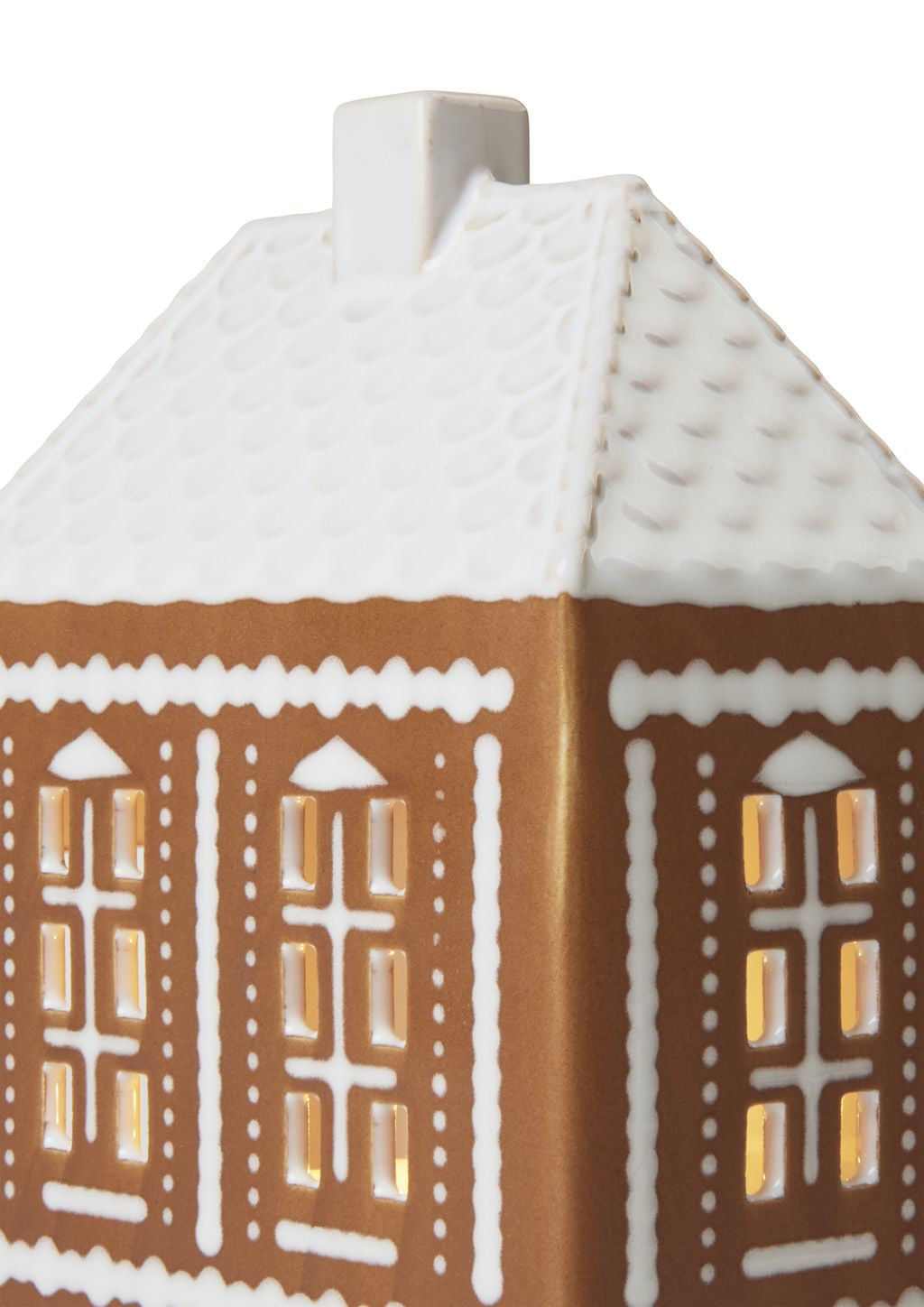 [product_category]-Kähler Gingerbread Lighthouse Brown, Medium-Kähler-5703779184968-693523-KÄH-8