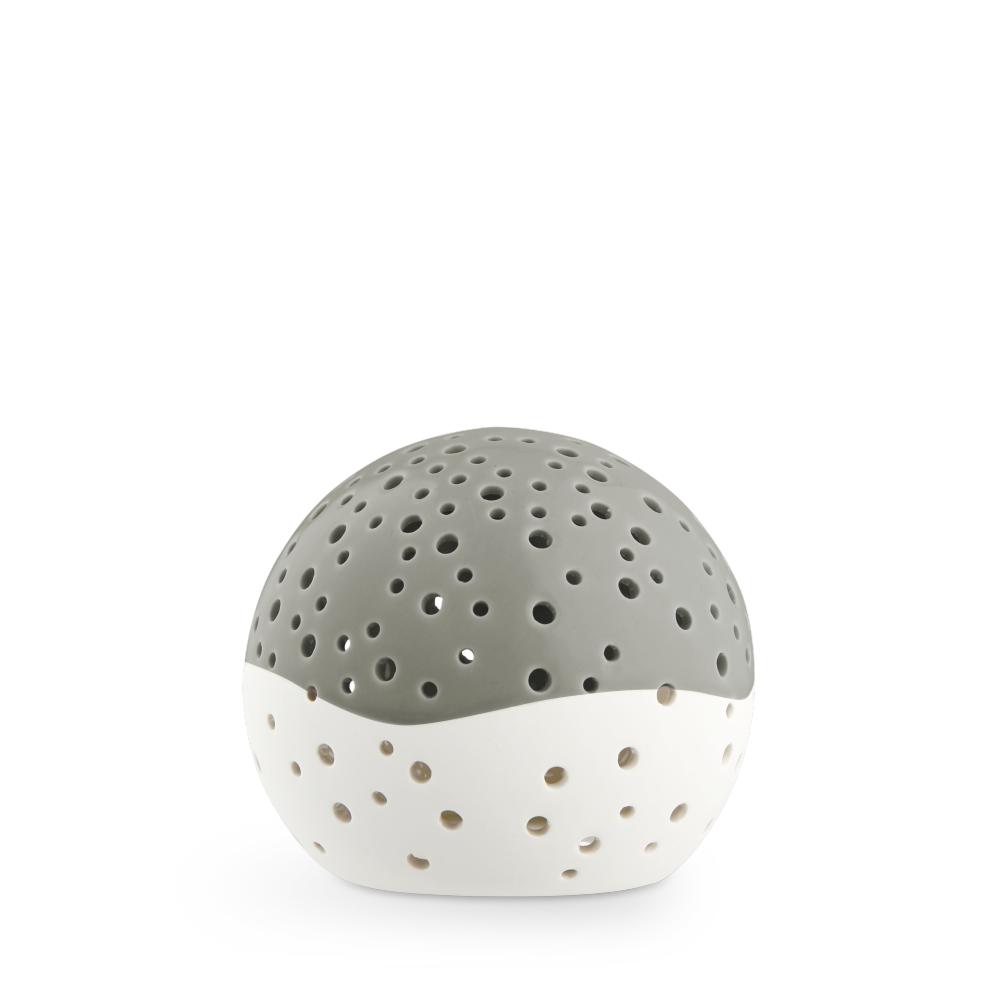 Kähler Nobili -Tealight Holder Ø12 cm olivově zelená