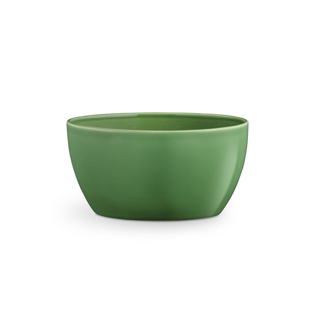 Kähler Ursula Oval Bowl 17x12 Dark Green