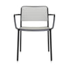 Kartell Audrey Armchair, Black/Light Grey