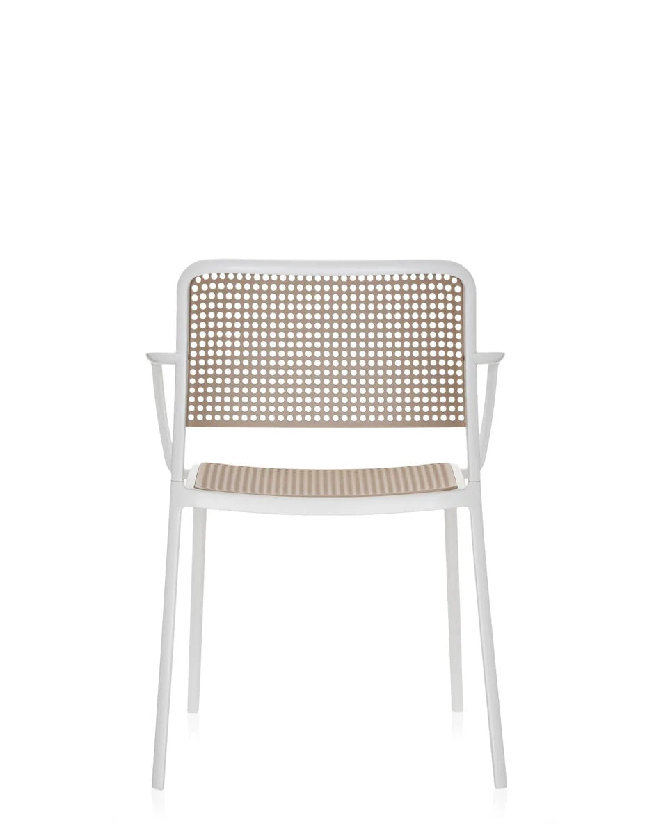 [product_category]-Kartell Audrey Armchair, White/Sand-Kartell-8058967071016-05876B4-KAR-4