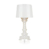 Kartell Bourgie Table Lamp, White/Gold