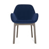 Kartell Clap Aquaclean Armchair, Taupe/Blue