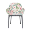 Kartell Clap Flowers Armchair, Grey/Chelsea