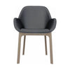 Kartell Clap Pvc Armchair, Taupe/Dark Grey