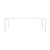 Kartell Four Soft Touch Desk 223x79 Cm, White/White