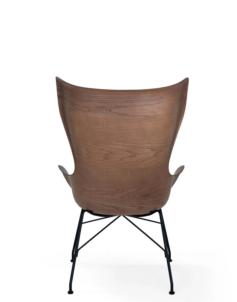 [product_category]-Kartell K/Wood Armchair Leather, Dark Wood/Black-Kartell-8058967295450-04917SN-KAR-4