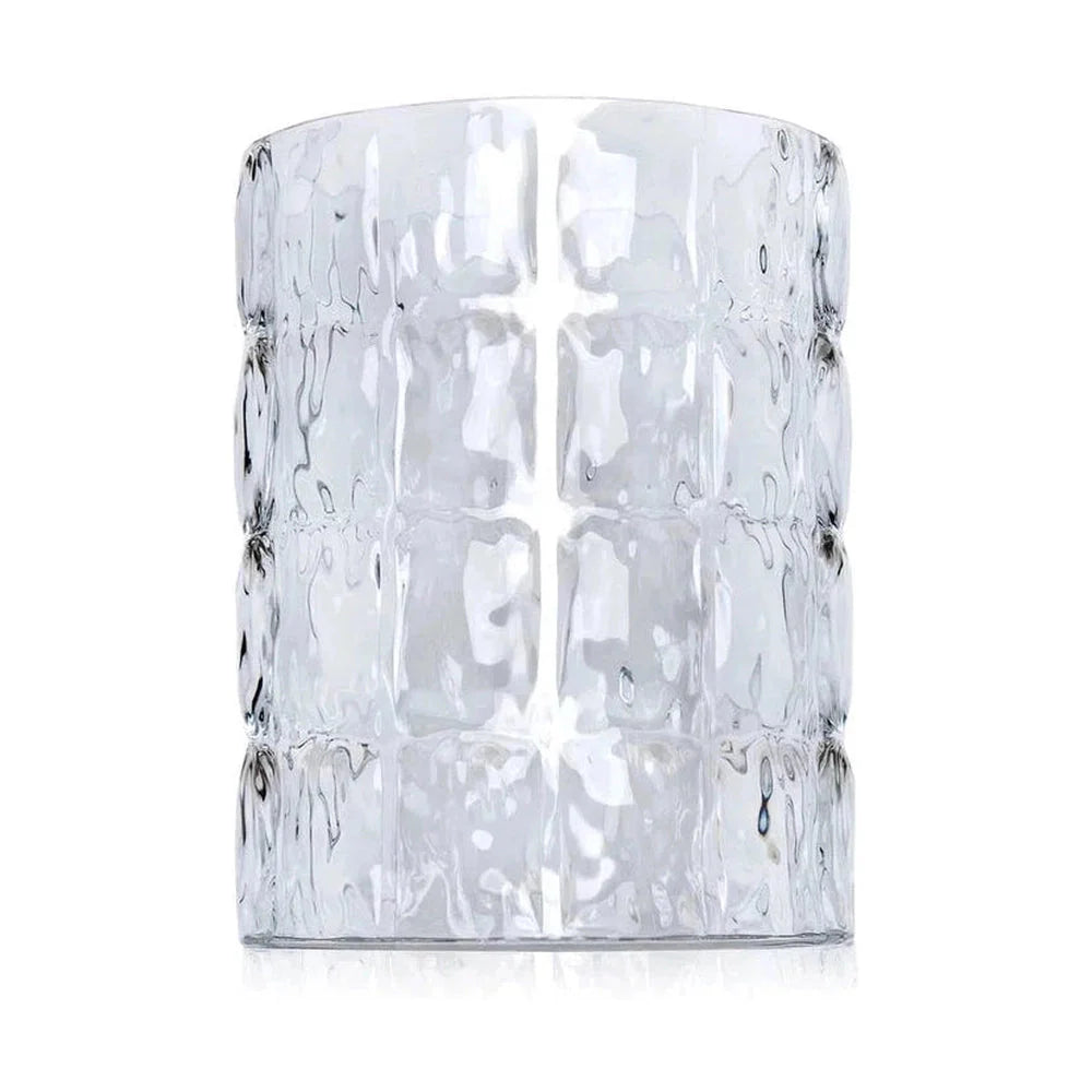 [product_category]-Kartell Matelassè Vase, Crystal-Kartell-8058967021486-01225B4-KAR-1