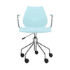 Kartell Maui Swivel Armchair, Light Blue