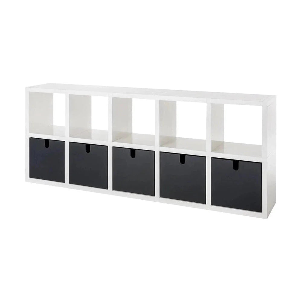 [product_category]-Kartell Polvara Bookcase Rectangular, White-Kartell-8058967200362-0476903-KAR-1