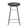 Kartell Smatrik Stool, Black/Black