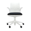 Kartell Spoon Armchair, White/Black