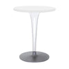 Kartell Top Top Table Round With Round Base ⌀60 Cm, White