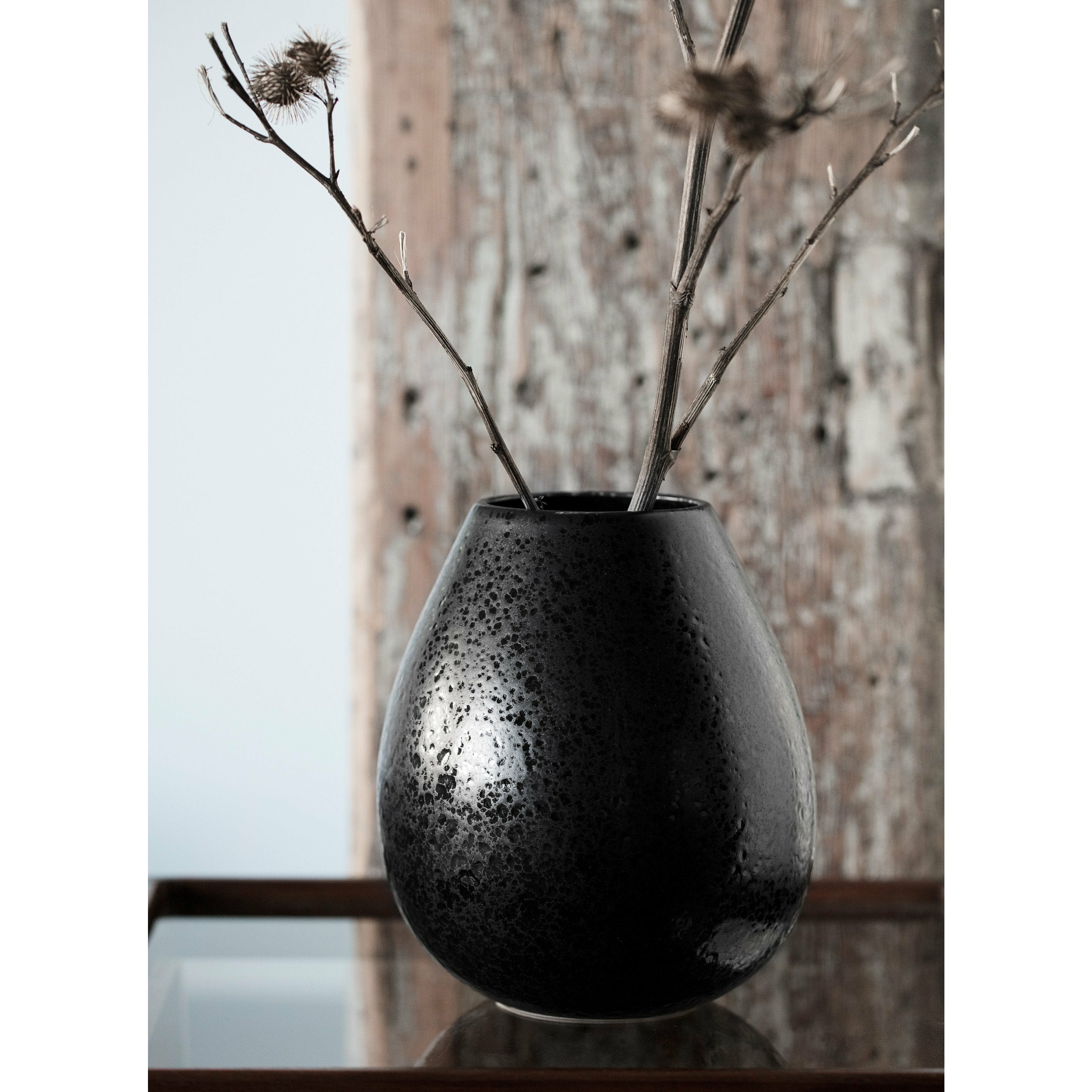 Klassik Studio Milo Drop Vase, zelená