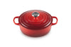 Le Creuset Gourmet kastrol 24 cm, třešeň