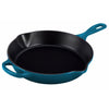 Le Creuset Nature High smažení a podávání pánve 26 cm, hluboká šedozelená