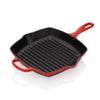 Le Creuset Signature Square Grill Pan 26 cm, Cherry Red