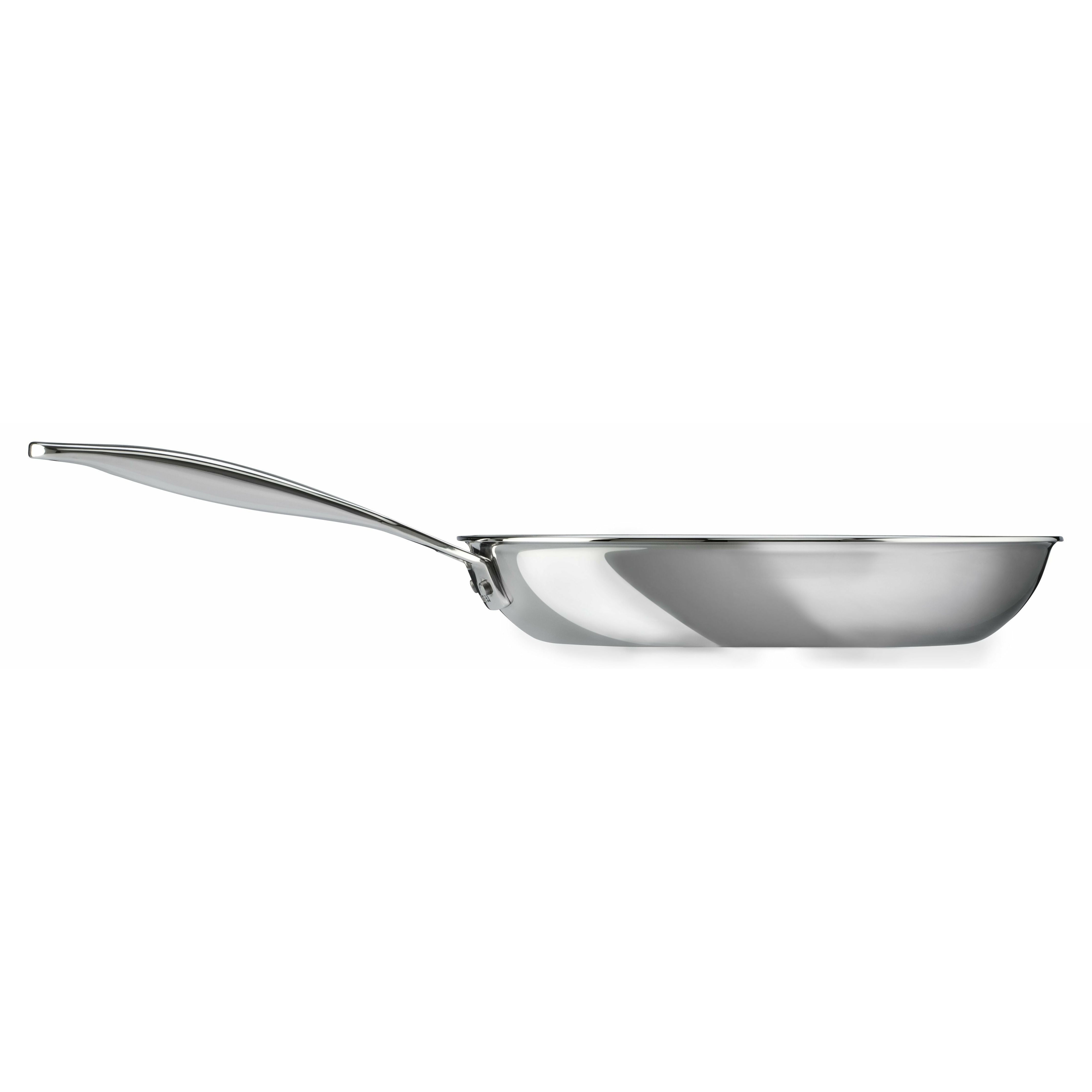 [product_category]-Le Creuset Signature Stainless Steel Uncoated Frying Pan, 30 Cm-Le Creuset-630870131360-96600230001600-LEC-4