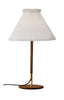  328 T Table Lamp Smoked Oak