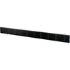 Loca Knax Horizontal Coat Rack 10 Hooks, Oak Black Stained/Black