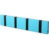 Loca Knax Horizontal Coat Rack 4 Hooks, Turquoise/Black