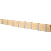 Loca Knax Horizontal Coat Rack 8 Hooks, Birch Oiled/Grey