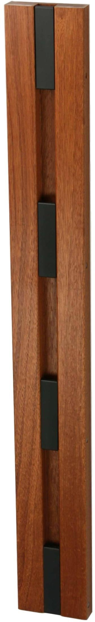 Loca Knax Vertical Coat Rack, mahagony lakované/černé