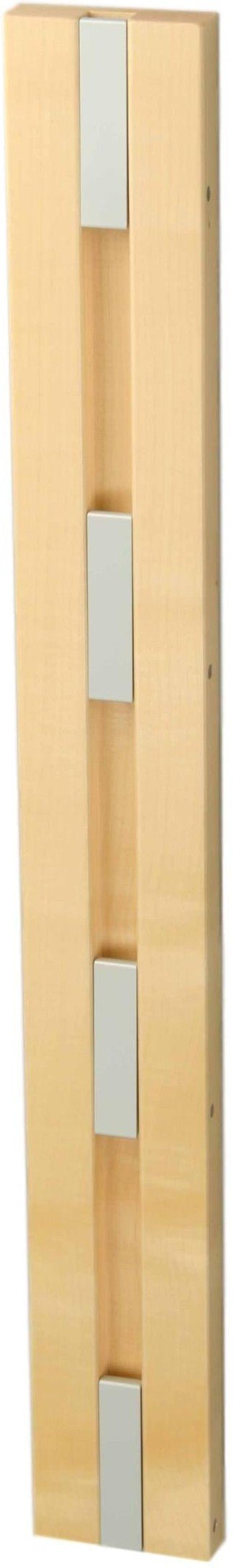 Loca Knax Vertical Coat Rack, Maple/Grey