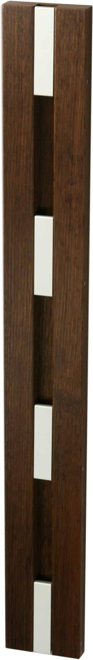 Loca knax Vertical Coat Rack, dubový lakovaný/šedý