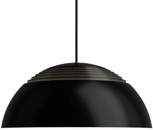 Louis Poulsen aj Royal Pendant LED Ø 250 mm, černá